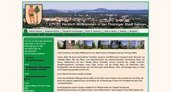 Desktop Screenshot of gehren.eu